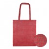 Red Patterned Tote Bag